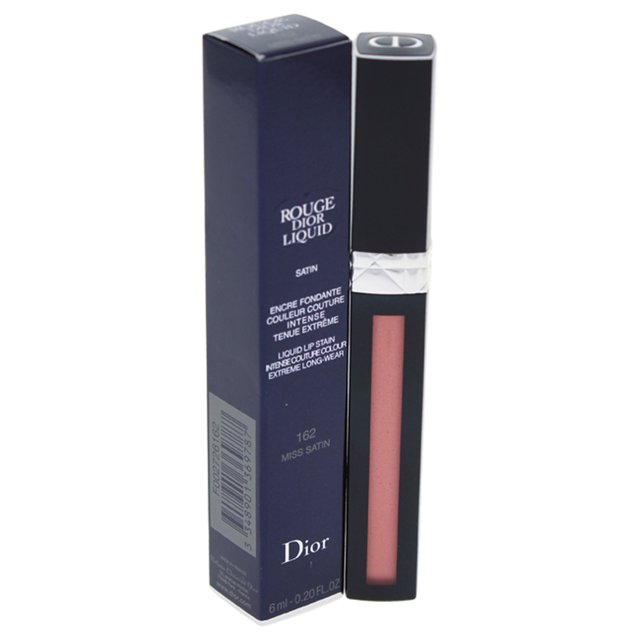 Brillo de labios Christian Dior Christian Dior Rouge Dior Liquid Lip Stain - 162 Miss Satin Brillo de labios Dama 0.2oz