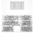 thumbnail image 3 of 1 Box Aluminum Rivets Assortment Aluminum Pop Rivets Aluminum Blind Rivets Assortment Kit, 3 of 9