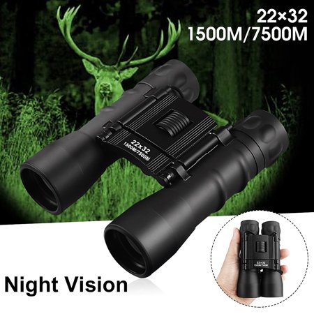 22x32 7500M Binoculars, ARCHEER Night Vision Binoculars Telescope, Zoomable Folding Compact Binoculars for Day and Night Bird Watching Hunting Travelling