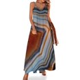 thumbnail image 1 of Vestido sin mangas de geoda de ágata en capas 3163, vestido de verano de hadas sexy para mujer, vestido de lujo para fiesta de noche y graduación, 1 of 7