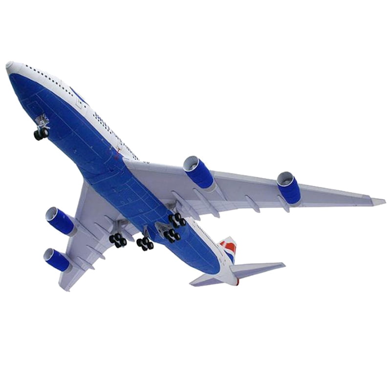 1:144 Boeing 747 Aircraft Civil Aviation Airliner DIY 3D Paper Card Model Set