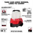thumbnail image 2 of Milwaukee 2144-20 M18 RADIUS Compact Site Light with Flood Mode, 2 of 8