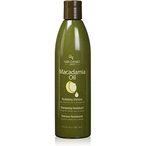 Champú revitalizante Hair Chemist Macadamia, 10 onzas