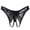 Black, variant on Women's Sexy Lace G String Thong Open Gusset Low Waist Brief Erotic Underwear Fashion Purple One Size (Purple, One Size)