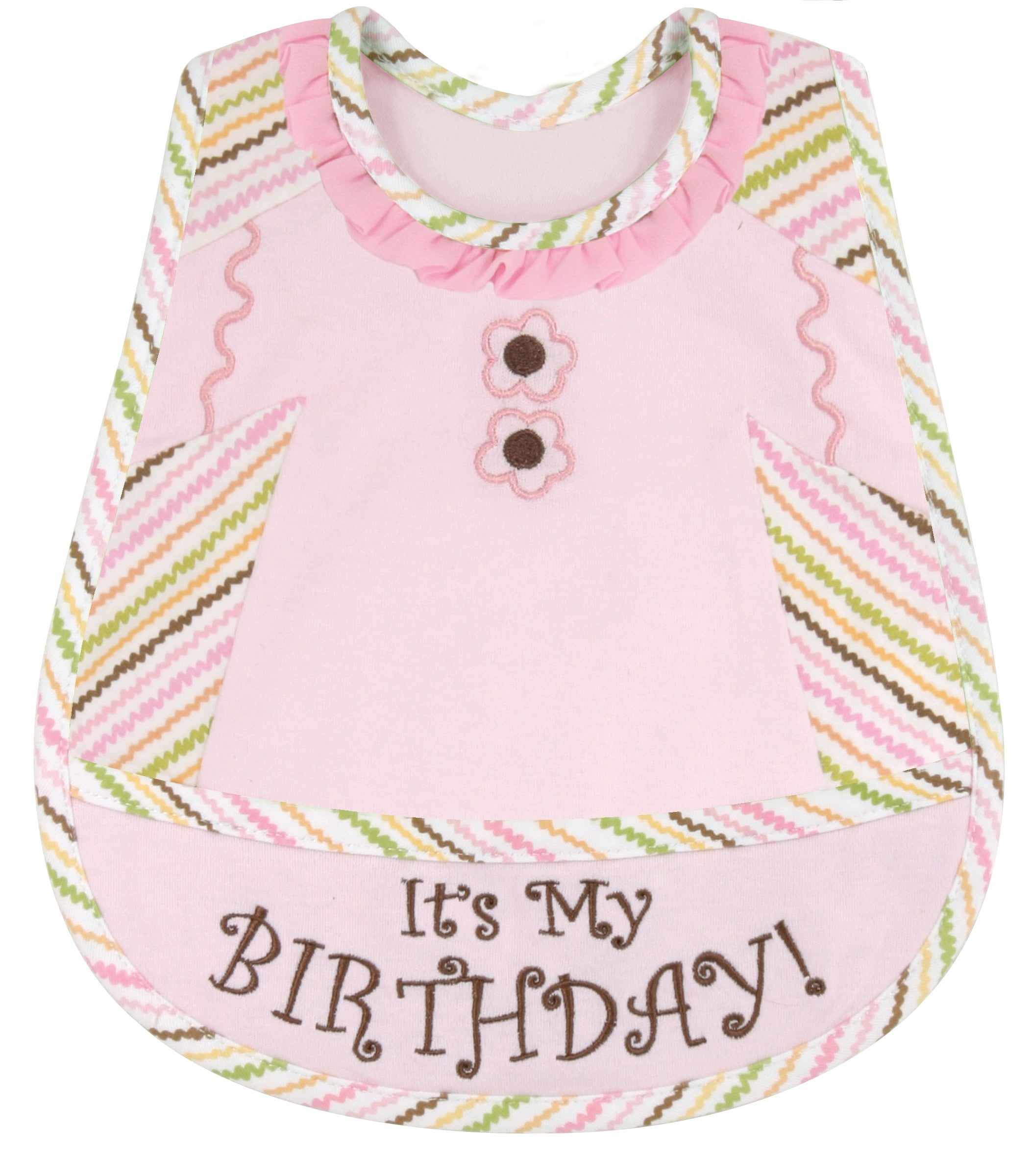 birthday girl bib