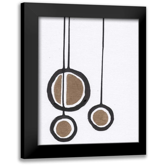 Seay, Anne 20x24 Black Modern Framed Museum Art Print Titled - BandW w/ Gold