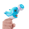 WowWee Fingerlings Baby Light-Up Dolphin - Jules (Pink) - Interactive Toy