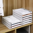 thumbnail image 1 of Divider Box Drawer Organizer Stackable Plastic Storage Basket for Cupboard Kitchen Bathroom, 1 of 8