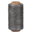 thumbnail image 1 of Fil ciré 150D 250 m, cordon plat fait main pour couture, accessoires pour bricolage, cuir, gris foncé, 1 of 4