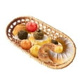 thumbnail image 1 of Cesta de fruta tejida a mano Perfecl de mimbre para almacenamiento grande, 1 of 8
