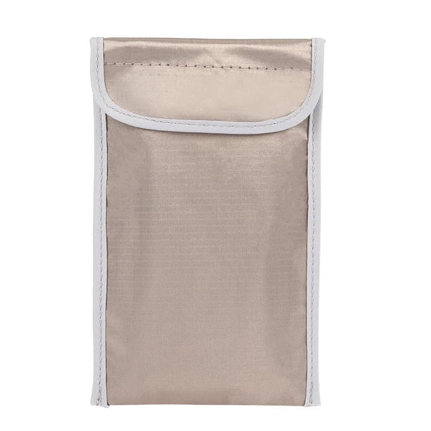 2 uds funda antiradiación para teléfono móvil bolsa de seguridad bolsa Faraday bolsa de bloqueo de señal bolsa protectora para dispositivos electrónicos de teléfono