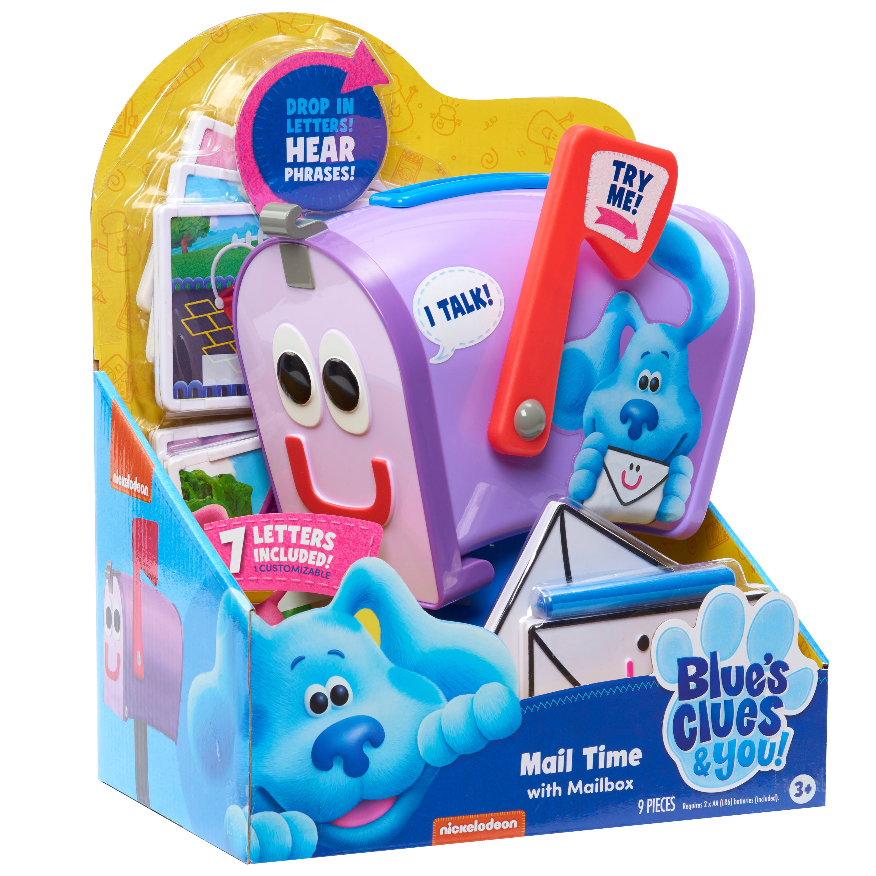 Blue's Clues & You! Mail Time with Mailbox Toy for Kids with Sound,  Kids Toys for Ages 3 Up, Gifts and Presents - image 8 of 8