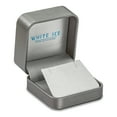 thumbnail image 5 of Primal Silver Sterling Silver Rhodium-plated 0.01 Cttw Diamond Heart Earrings, 5 of 6
