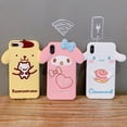 thumbnail image 2 of Fundas de teléfono Kawaii para niñas, Hello Kitty, My melody, lindo gato de dibujos animados en 3D, cubierta a prueba de golpes para iPhone 14, 13, 12, 11 Pro, Xs, Max, XR zhangmengya LED, 2 of 2