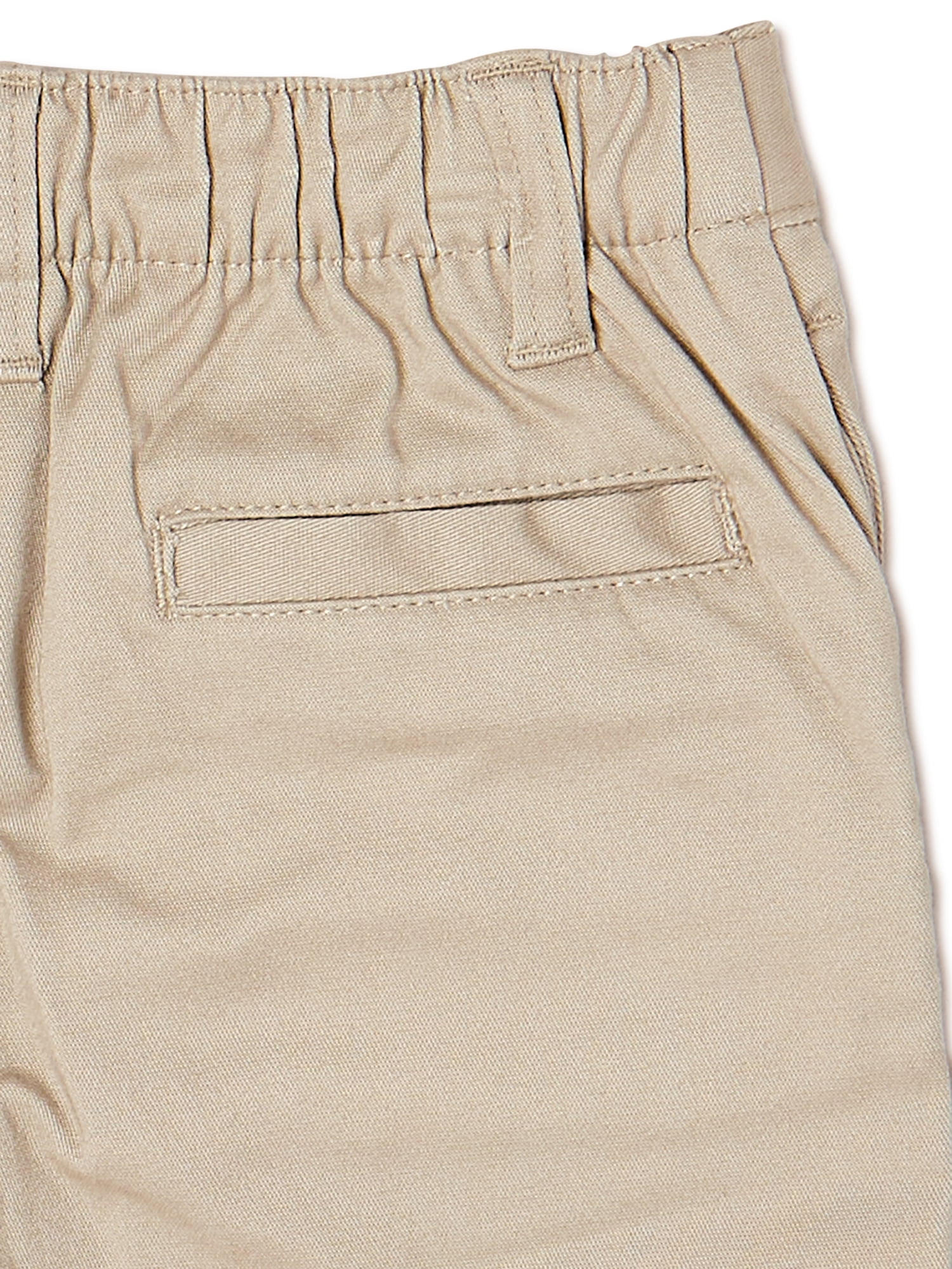 Wonder Nation Toddler Boys School Uniform Flat Front Shorts, Sizes 2T-5T