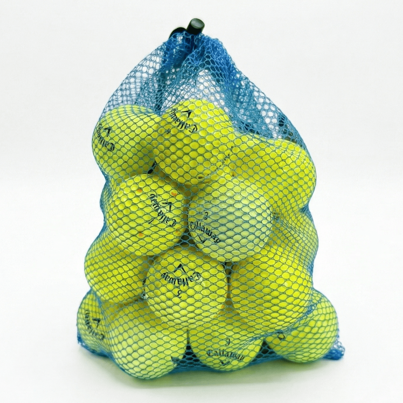 Pre-Owned Clean Green Golf Balls 24 Golf Ball Pack - Yellow Callaway Mix - As Seen on Shark Tank