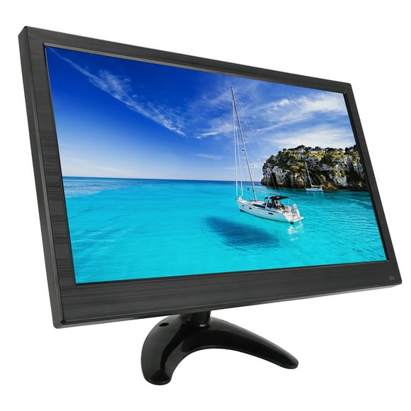 14 Inch Portable Monitor, 1920x1080 Gaming Monitor Built in Speaker, BNC AV VGA HD Multimedia Interface USB MIC AUX, Ultra Slim External Screen for Laptop, PC, Security Camera