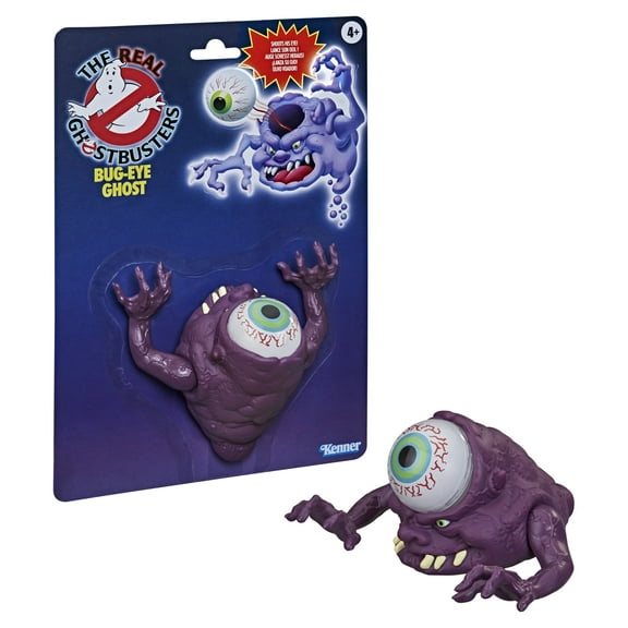 Ghostbusters Kenner Classics The Real Ghostbusters Bug-Eye Ghost Retro Kids Toy Action Figure for Boys and Girls Ages 4 5 6 7 8 and Up
