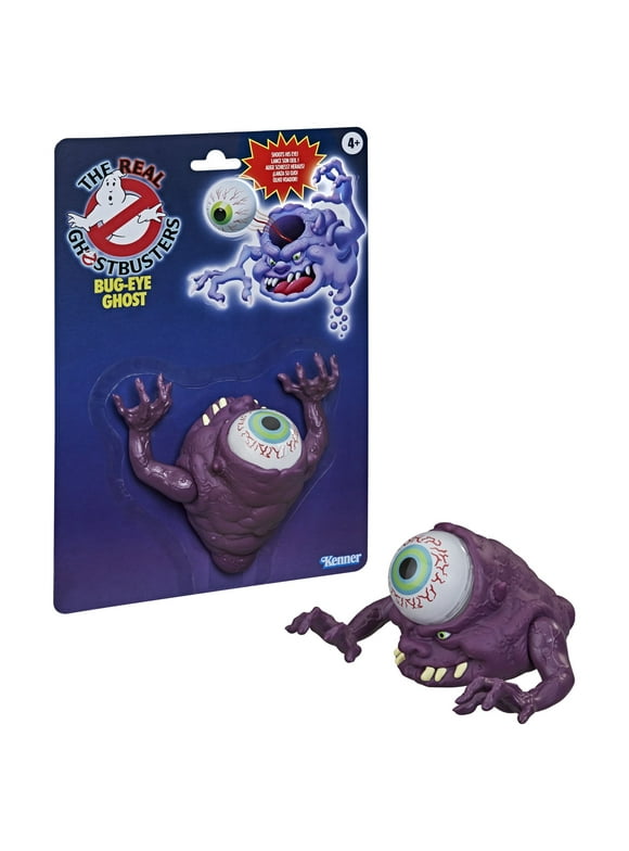 Ghostbusters Kenner Classics The Real Ghostbusters Bug-Eye Ghost Retro Kids Toy Action Figure for Boys and Girls Ages 4 5 6 7 8 and Up