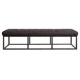 thumbnail image 1 of Serta at Home Danes Tufted Bedroom Bench in Midnight Charcoal, 1 of 8