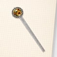 thumbnail image 4 of Sunflower Silver Lace-Edged Bookmark: a Timeless Gift for Readers and Book Lovers, 4 of 5