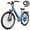 Blue, variant on Core ST 2.0 Electric Bike for Adults,500W (Peak 1200W)Motor Ebike,Up to 55Miles,Max 28MPH E Bicycle,7-Speed with Free Lock,(White)
