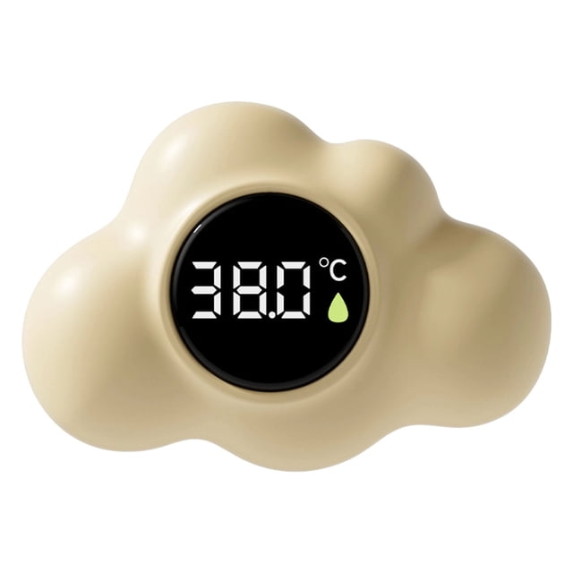 Deeceymbur Floating Bath Thermometer LED Digital Display Water Temperature Bathtub Pool Safe Monitoring Accessory
