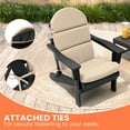 thumbnail image 4 of Pellebant Adirondack Chair Cushion, 50 x 19.6 x 2.3 inch, Thickening, Beige, 4 of 6