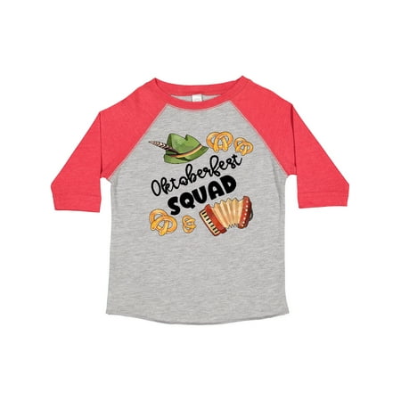 

Inktastic Oktoberfest Squad Hat Accordion Pretzels Gift Toddler Boy or Toddler Girl T-Shirt