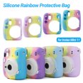 thumbnail image 1 of Gwong Electrónica Caja de la cámara Anti-Scratch Impermeable Mini cámara digital Soft Silicone Rainbow Bolso protector para Instax Mini 11, 1 of 6