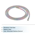 thumbnail image 3 of Unique Bargains 1.5 Yard 6 mm Rhinestone Tube Rope DIY Diamond String for DIY Trouser Hoodie Drawstring Sweaters Rainbow, 3 of 5
