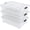 50 Quart, variant on 3-PACK Plastic Under bed Storage Box, Clear LATCH Bin with Lid, 40 Quart