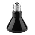 thumbnail image 1 of 220-230V Infrared Ceramic Emitter Heating Light Bulb Lamp for Reptile Pet 50W Black, 1 of 2