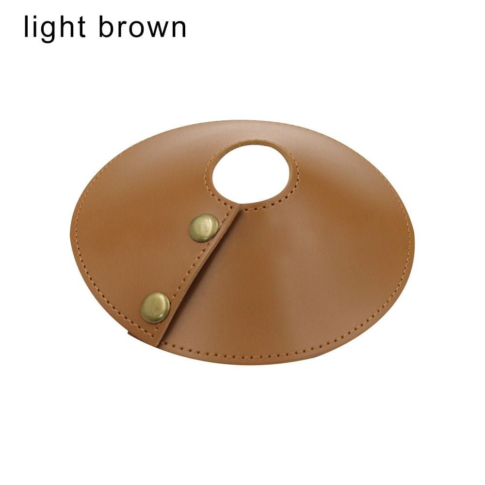 Waterproof Outdoor Foldable Leather Lamps Covers Lamps Shade Light Hood