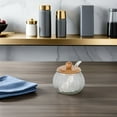 thumbnail image 4 of LOLIPPYY Sugar Container with Spoon Storage Jars for Dining Transparent 1 Set, 4 of 8