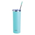 thumbnail image 1 of Vasos de Acero Inoxidable - Termo Tumbler de 22oz -660ml | Vaso Termico | Mantiene La Temperatura Entre 8 y 24 Horas - Bebidas Frias y Calientes | Tapa Antiderrame - Ideal Para turquesa 22oz – 660m NORDAY SKITBLACK, 1 of 5