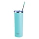 thumbnail image 1 of Vasos de Acero Inoxidable - Termo Tumbler de 22oz -660ml | Vaso Termico | Mantiene La Temperatura Entre 8 y 24 Horas - Bebidas Frias y Calientes | Tapa Antiderrame - Ideal Para turquesa 22oz – 660m NORDAY SKITBLACK, 1 of 5