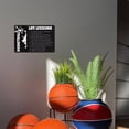thumbnail image 5 of Basketball Metal Tin Sign Vintage Basketball Poster Plaque Signs Gifts for Boys Room Home Wall Decor Warning Basketball Players Only All Others Will Be Struck Out 8x12 Inch, 5 of 5