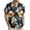 Multicolor#02, variant on Hawaiian Shirt for Men Oversized Floral Print Lapel Button Down Hawaiian Short Sleeve Shirts Mens Casual Plus Size Button Hawaiian Print Resort Style T Shirts Summer Hawaiian Beach Tee Shirt