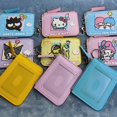 thumbnail image 3 of Cartera Kawaii Sanrio bolsa Kuromi tarjetero de identificación de cuero, lindo monedero de Hello Kitty, llavero, mochila colgante, mi melodía, regalo para niña, 3 of 4