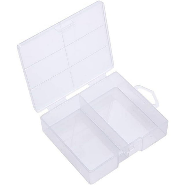 HUGFEGWE 24 x AA Battery Storage Case Holder Organizer Box Transparent CJB91-112221