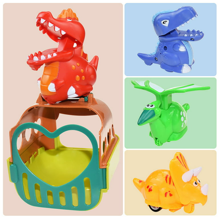 Tarmeek Dinosaur Wind Up Toy For Kids, Toddler Bath Pool Clockwork Animal  Toys Flip Walking Jumping, Dino Theme Birthday Christmas Party Supplies