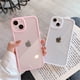 thumbnail image 2 of Funda de teléfono con parachoques de silicona a prueba de golpes para iPhone 16 15 14 11 12 13 Pro Max XS XR 8 7Plus, funda trasera de protección transparente, 2 of 5