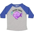 thumbnail image 3 of Inktastic Cutest Catch Cute Purple Fish Boys or Girls Toddler T-Shirt, 3 of 5