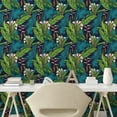 thumbnail image 3 of Ambesonne Leaf Peel & Stick Wallpaper for Home, Tropical Jungle Pattern, 13"x36", Multicolor, 3 of 6