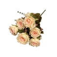 thumbnail image 1 of Centro de mesa de ramas de flores artificiales, decoración del hogar, decoración versátil de caminos de mesa, realista, duradera, para salón o boda, material sintético, sin tamaño, 1 of 6