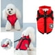 thumbnail image 3 of Chaqueta de invierno para perros con arnés Ropa de abrigo para perros Impermeable-rojo-XL oso de fresa  Electrónica, 3 of 5