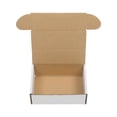 thumbnail image 2 of Cajas de mudanza de 6" x 4" x 2" (paquete de 50) Cajas de cartón para embalaje, color blanco, 2 of 5
