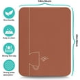 thumbnail image 4 of Coffee Bar Mat Accessories for Countertop Absorbent Hide Stain Rubber Backed Dish Drying Mats for Kitchen Counter Draining Pad Decor Gift Fit Under Coffee Maker Coffee Pot Espresso Machine (24x18in), 4 of 5