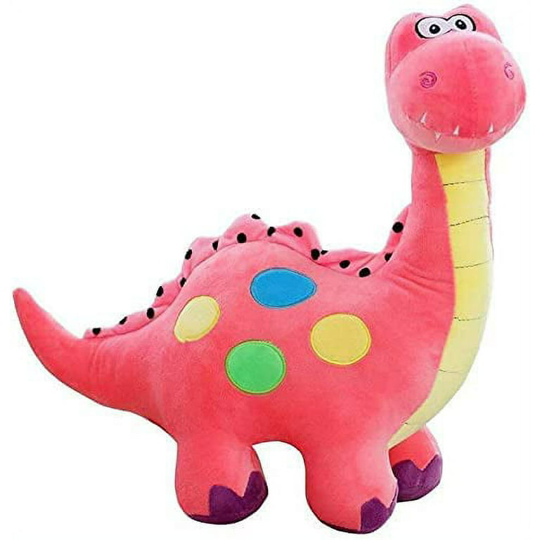 Funny pink dinosaur plush • Magic Plush